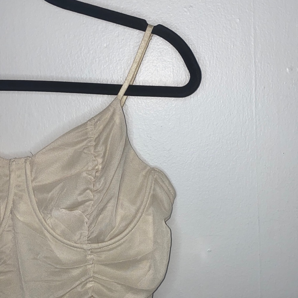 🎈Brand New y2k fashionable tan top! - Picture 2 of 8